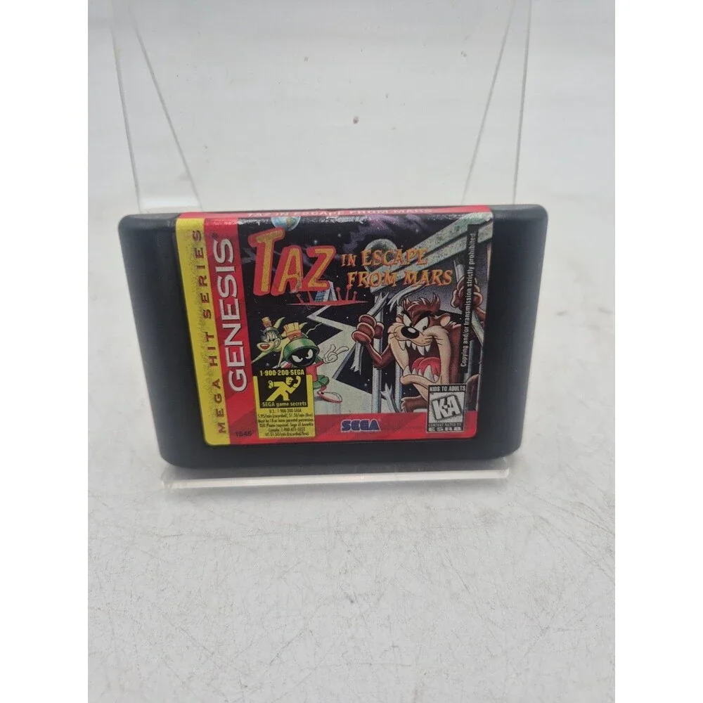 Sega Genesis Game Only Taz In Escape From Mars